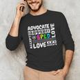 Special Education Advocate Love Support SPED Teacher Unisex Long Sleeve T-Shirt, funny gift Special Education Advocate Love Support SPED Teacher Unisex Long Sleeve T-Shirt, funny gift