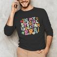 Special Education Teacher Era Inspirational SPED ABA Autism Unisex Long Sleeve T-Shirt, funny gift Special Education Teacher Era Inspirational SPED ABA Autism Unisex Long Sleeve T-Shirt, funny gift
