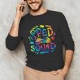 Special Education Teacher Sped Squad SPED Teacher Tie Dye Unisex Long Sleeve T-Shirt, funny gift