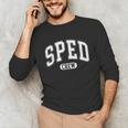 SPED Crew SPED Teacher Back To School For Women Men Unisex Long Sleeve T-Shirt, funny gift