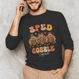 Sped Teacher Gobble Squad Thanksgiving Special Education Unisex Long Sleeve T-Shirt, funny gift Sped Teacher Gobble Squad Thanksgiving Special Education Unisex Long Sleeve T-Shirt, funny gift