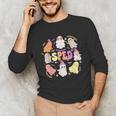 SPED Teacher Halloween Spooky Special Education Team Men Women Kids Unisex Long Sleeve T-Shirt, funny gift SPED Teacher Halloween Spooky Special Education Team Men Women Kids Unisex Long Sleeve T-Shirt, funny gift