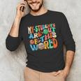 My Students Are Out Of This World Space Groovy Teacher Unisex Long Sleeve T-Shirt, funny gift My Students Are Out Of This World Space Groovy Teacher Unisex Long Sleeve T-Shirt, funny gift