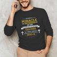 Sunday School Teacher TShirt Miracle Worker Unisex Long Sleeve T-Shirt, funny gift