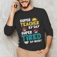 Super Hero Teacher Superheroes Unisex Long Sleeve T-Shirt, funny gift Super Hero Teacher Superheroes Unisex Long Sleeve T-Shirt, funny gift