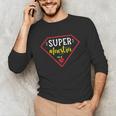 Super Heroe Maestra Espanol Spanish Super Teacher Unisex Long Sleeve T-Shirt, funny gift Super Heroe Maestra Espanol Spanish Super Teacher Unisex Long Sleeve T-Shirt, funny gift