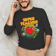 Superhero Teacher Appreciation Teaching Tee Unisex Long Sleeve T-Shirt, funny gift Superhero Teacher Appreciation Teaching Tee Unisex Long Sleeve T-Shirt, funny gift