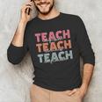 Teach Compassion Kindness Confidence For Teacher Unisex Long Sleeve T-Shirt, funny gift Teach Compassion Kindness Confidence For Teacher Unisex Long Sleeve T-Shirt, funny gift
