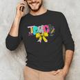 Teach Coquette Bow Teacher Back To School Happy First Day Unisex Long Sleeve T-Shirt, funny gift Teach Coquette Bow Teacher Back To School Happy First Day Unisex Long Sleeve T-Shirt, funny gift