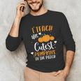 I Teach The Cutest Pumpkins In The Patch Teacher School For Men Women Kids Unisex Long Sleeve T-Shirt, funny gift