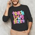 Teach Love Inspire Preppy Back To School Teacher Women Unisex Long Sleeve T-Shirt, funny gift Teach Love Inspire Preppy Back To School Teacher Women Unisex Long Sleeve T-Shirt, funny gift