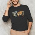 Teach Peace Teacher Teacher Unisex Long Sleeve T-Shirt, funny gift Teach Peace Teacher Teacher Unisex Long Sleeve T-Shirt, funny gift