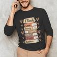I Teach History Month Black Teacher Melanin Unisex Long Sleeve T-Shirt, funny gift