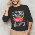 Teacher Assistant Teaching School Ninja Appreciation Unisex Long Sleeve T-Shirt, funny gift Teacher Assistant Teaching School Ninja Appreciation Unisex Long Sleeve T-Shirt, funny gift