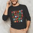 Teacher Christmas Alphabet Back To School Holiday Learning Unisex Long Sleeve T-Shirt, funny gift Teacher Christmas Alphabet Back To School Holiday Learning Unisex Long Sleeve T-Shirt, funny gift