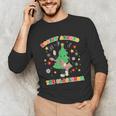 Teacher Christmas Shirts Pajama Matching Rockin' Around The Classroom -Adult Short Sleeve Small Modern Festive Christmas Teacher Xmas Vibes T-Shirt Unisex Long Sleeve T-Shirt, funny gift