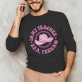 In My Teacher Era Yeehaw Pink Teacher Western Cowgirl Unisex Long Sleeve T-Shirt, funny gift In My Teacher Era Yeehaw Pink Teacher Western Cowgirl Unisex Long Sleeve T-Shirt, funny gift