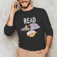 Teacher Library Read Book Club Piggie Elephant Pigeons Men Women Kids Unisex Long Sleeve T-Shirt, funny gift Teacher Library Read Book Club Piggie Elephant Pigeons Men Women Kids Unisex Long Sleeve T-Shirt, funny gift
