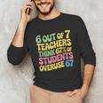Teacher Overuse 67 Teacher Unisex Long Sleeve T-Shirt, funny gift Teacher Overuse 67 Teacher Unisex Long Sleeve T-Shirt, funny gift