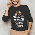 This Is My Teacher Pajama Shirt Teacher Life Tee Unisex Long Sleeve T-Shirt, funny gift This Is My Teacher Pajama Shirt Teacher Life Tee Unisex Long Sleeve T-Shirt, funny gift