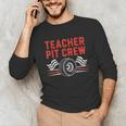 Teacher Pit Crew Race Car Driver Costume Men Women Kids Unisex Long Sleeve T-Shirt, funny gift