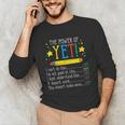 Teacher Power Of Yet Cant Do This Inspirational Women Men Unisex Long Sleeve T-Shirt, funny gift Teacher Power Of Yet Cant Do This Inspirational Women Men Unisex Long Sleeve T-Shirt, funny gift