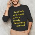 Teacher Or Professor Essay Thesis Writing Joke For Men Women Unisex Long Sleeve T-Shirt, funny gift Teacher Or Professor Essay Thesis Writing Joke For Men Women Unisex Long Sleeve T-Shirt, funny gift