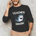 Teacher Shark Teaching Back To School Kindergarten Unisex Long Sleeve T-Shirt, funny gift Teacher Shark Teaching Back To School Kindergarten Unisex Long Sleeve T-Shirt, funny gift