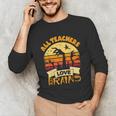 Teacher Shirts Halloween All Teachers Love Brains Unisex Long Sleeve T-Shirt, funny gift