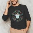 Teacher Supporter Bucket Filler Hero Unisex Long Sleeve T-Shirt, funny gift