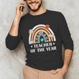 Teacher Of The Year Best Teacher Ever Men Women Unisex Long Sleeve T-Shirt, funny gift