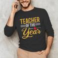 Teacher Of The Year Men Women Teachers Unisex Long Sleeve T-Shirt, funny gift Teacher Of The Year Men Women Teachers Unisex Long Sleeve T-Shirt, funny gift