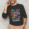Teachers Are Superheroes Back To School Unisex Long Sleeve T-Shirt, funny gift