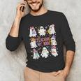 Teaching My Boos Teacher Cute Ghost Groovy Teacher Halloween Unisex Long Sleeve T-Shirt, funny gift Teaching My Boos Teacher Cute Ghost Groovy Teacher Halloween Unisex Long Sleeve T-Shirt, funny gift