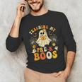 Teaching My Pre-K Boos Crew Teachers Halloween Ghost Unisex Long Sleeve T-Shirt, funny gift Teaching My Pre-K Boos Crew Teachers Halloween Ghost Unisex Long Sleeve T-Shirt, funny gift