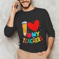 Teens Graduation I Heart My Teachers I Love My Teachers Unisex Long Sleeve T-Shirt, funny gift Teens Graduation I Heart My Teachers I Love My Teachers Unisex Long Sleeve T-Shirt, funny gift