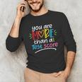 Test Day Teacher Shirt You Are More Than a Test Score Women Unisex Long Sleeve T-Shirt, funny gift Test Day Teacher Shirt You Are More Than a Test Score Women Unisex Long Sleeve T-Shirt, funny gift