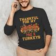 Thankful For My Pre K Turkeys Teacher Thanksgiving Men Women Unisex Long Sleeve T-Shirt, funny gift