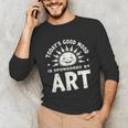 Today’s Good Mood Is Sponsored By Art Teacher Sun Tee Unisex Long Sleeve T-Shirt, funny gift Today’s Good Mood Is Sponsored By Art Teacher Sun Tee Unisex Long Sleeve T-Shirt, funny gift