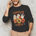 Toddler Boo Crew Halloween Costume For Teacher Kids Unisex Long Sleeve T-Shirt, funny gift