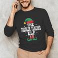 The Toddler Teacher Elf Christmas Matching Family Unisex Long Sleeve T-Shirt, funny gift The Toddler Teacher Elf Christmas Matching Family Unisex Long Sleeve T-Shirt, funny gift