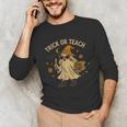 Trick Or Teach Halloween Teacher Unisex Long Sleeve T-Shirt, funny gift Trick Or Teach Halloween Teacher Unisex Long Sleeve T-Shirt, funny gift