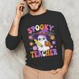 Trick Or Teach Spooky Teacher Ghost Halloween Teacher Unisex Long Sleeve T-Shirt, funny gift Trick Or Teach Spooky Teacher Ghost Halloween Teacher Unisex Long Sleeve T-Shirt, funny gift