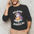 Unicorn Teacher Reading Is Magical Book Unisex Long Sleeve T-Shirt, funny gift Unicorn Teacher Reading Is Magical Book Unisex Long Sleeve T-Shirt, funny gift