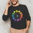 Unique For Artists By ADS Color Wheel Educational Art Teacher Dog Themed Artist Small Unisex Long Sleeve T-Shirt, funny gift Unique For Artists By ADS Color Wheel Educational Art Teacher Dog Themed Artist Small Unisex Long Sleeve T-Shirt, funny gift