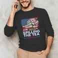 US History Teacher Boston Spilling The Tea Since 1773 Unisex Long Sleeve T-Shirt, funny gift US History Teacher Boston Spilling The Tea Since 1773 Unisex Long Sleeve T-Shirt, funny gift
