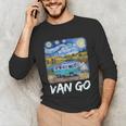 Van Go Retro Vanlife Art Teacher Unisex Long Sleeve T-Shirt, funny gift Van Go Retro Vanlife Art Teacher Unisex Long Sleeve T-Shirt, funny gift
