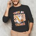 Vintage Teacher Shirt Women Trick Or Teach Halloween Unisex Long Sleeve T-Shirt, funny gift Vintage Teacher Shirt Women Trick Or Teach Halloween Unisex Long Sleeve T-Shirt, funny gift