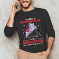 I Want A Hippopotenuse For Christmath Math Teacher Christmas Unisex Long Sleeve T-Shirt, funny gift