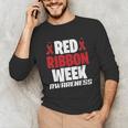 We Wear Red For Red Ribbon Week Awareness Mothers Teachers Unisex Long Sleeve T-Shirt, funny gift We Wear Red For Red Ribbon Week Awareness Mothers Teachers Unisex Long Sleeve T-Shirt, funny gift